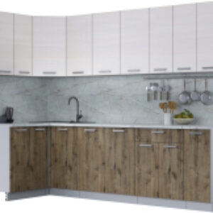 Кухонный гарнитур Мила Лайт 1.2x2.7 21век