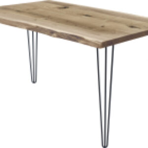 Обеденный стол Грасхопер с обзолом и сучками 150x80x75 21век