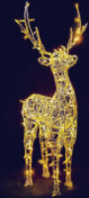 Светодиодная фигура 3D Ажур Олень 1.5м 24В 21век