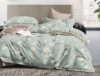Комплект постельного белья 1.5сп Оливковая коллекция. Простыня на резинке УУ 6699 21век