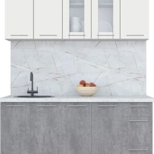 Кухонный гарнитур Мила Пластик 1.5 Б 21век