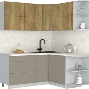 Кухонный гарнитур Мила Матте 1.5x1.8 А PR 21век
