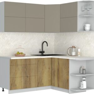 Кухонный гарнитур Мила Матте 1.5x1.8 А PR 21век