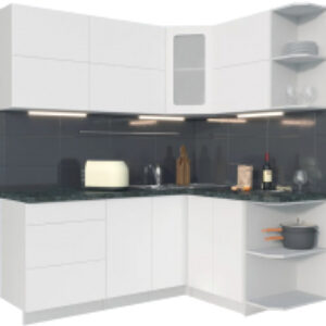 Кухонный гарнитур Мила Матте 1.5x1.9 А правая 21век
