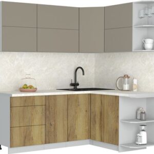 Кухонный гарнитур Мила Матте 1.5x2.0 А PR 21век