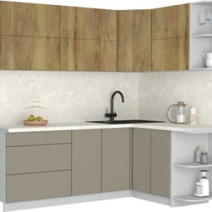 Кухонный гарнитур Мила Матте 1.5x2.2 А PR 21век