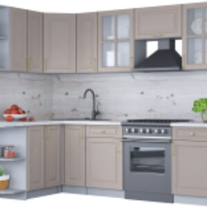 Кухонный гарнитур Мила Шато 1.5x2.5 левая 21век