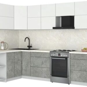 Кухонный гарнитур Мила Матте 1.5x2.9 Б 21век