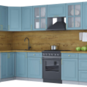 Кухонный гарнитур Мила Шато 1.5x3.2 левая 21век