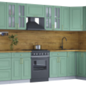 Кухонный гарнитур Мила Шато 1.5x3.5 правая 21век