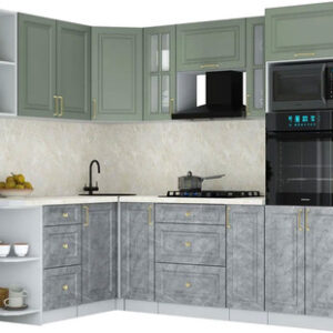 Кухонный гарнитур Мила Шато 1.68x2.4 ВТ LV 21век