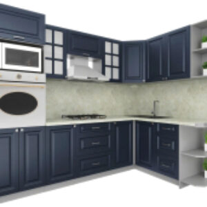 Кухонный гарнитур Мила Шато 1.68x2.6 ВТ правая 21век