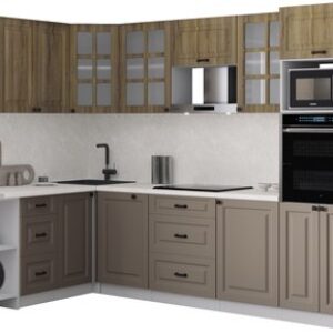 Кухонный гарнитур Мила Деко 1.68x2.8 LV 21век