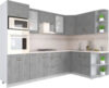 Кухонный гарнитур Мила Крафт 1.68x3.0 правая 21век