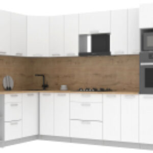 Кухонный гарнитур Мила Лайт 1.68x3.0 левая 21век