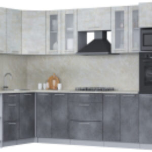 Кухонный гарнитур Мила 1.68x3.0 правая 21век