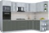 Кухонный гарнитур Мила Пластик 1.68x3.0 PR 21век