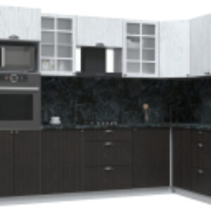 Кухонный гарнитур Берес 1.68x3.2 ВТ правая 21век