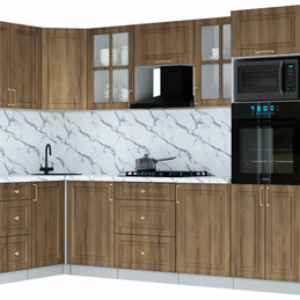 Кухонный гарнитур Мила Шато 1.68x3.2 ВТ LV 21век