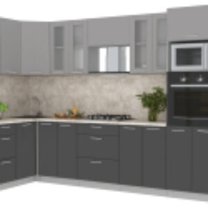 Кухонный гарнитур Мила 1.68x3.4 левая 21век