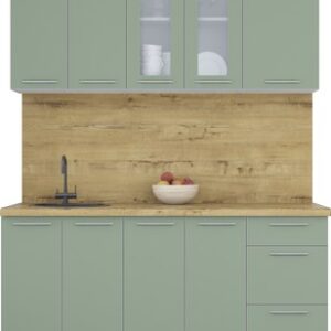 Кухонный гарнитур Мила Пластик 1.6 Б 21век