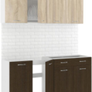 Кухонный гарнитур Корнелия Лира-лайт 1.6м без столешницы 21век