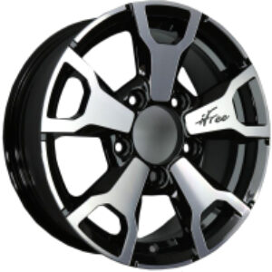 Литой диск Тайган 16x6" 5x139.7мм DIA 98.1мм ET 40мм Блэк джек 21век