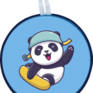 Санки-ледянка Панда на сноуборде / 17211 21век