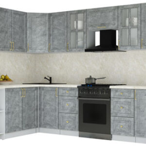 Кухонный гарнитур Мила Шато 1.7x2.9 LV 21век