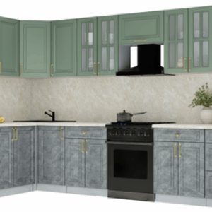 Кухонный гарнитур Мила Шато 1.7x3.4 LV 21век