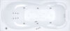 Ванна акриловая Цезарь 180x80 Люкс Flat 21век