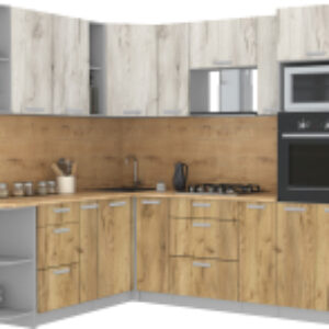 Кухонный гарнитур Мила Лайт 1.88x2.4 левая 21век