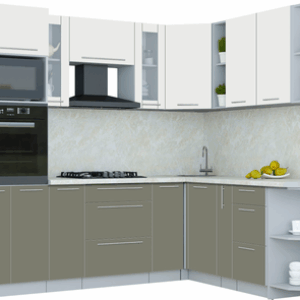 Кухонный гарнитур Мила Пластик 1.88x2.4 PR 21век