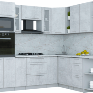 Кухонный гарнитур Мила Пластик 1.88x2.4 PR 21век