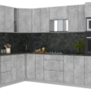 Кухонный гарнитур Мила Лайт 1.88x3.0 левая 21век