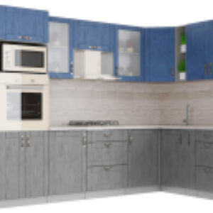 Кухонный гарнитур Мила Крафт 1.88x3.2 правая 21век