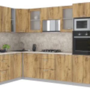 Кухонный гарнитур Мила 1.88x3.2 левая 21век