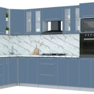 Кухонный гарнитур Мила Пластик 1.88x3.4 LV 21век