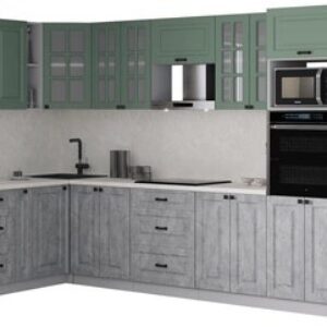 Кухонный гарнитур Мила Деко 1.88x3.4 LV 21век