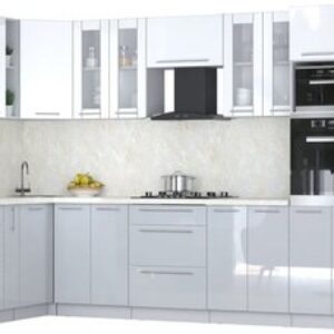Кухонный гарнитур Мила Пластик 1.88x3.4 LV 21век