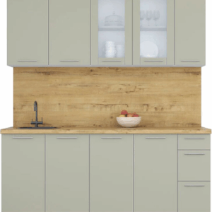 Кухонный гарнитур Мила Пластик 1.9 Б 21век