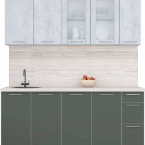 Кухонный гарнитур Мила Пластик 1.9 Б 21век