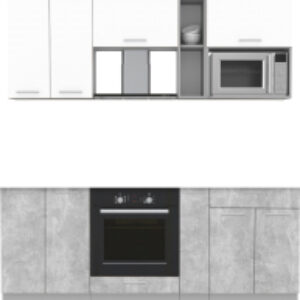 Кухонный гарнитур Мила 2.0 ВТ без столешницы 21век