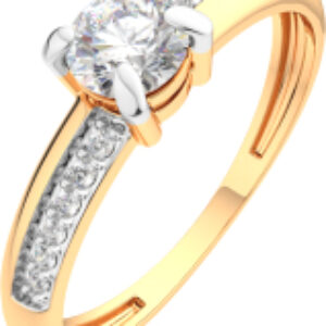 Кольцо из розового золота 210962.14K.R.ZZ 21век