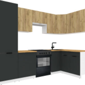 Кухонный гарнитур Эко-2 1.4x2.7 правая 21век