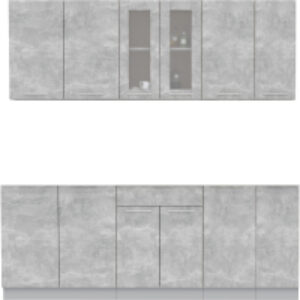 Кухонный гарнитур Мила 21 без столешницы 21век