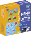 Развивающая игра Мемо лото. Транспорт. 2 в 1 21век