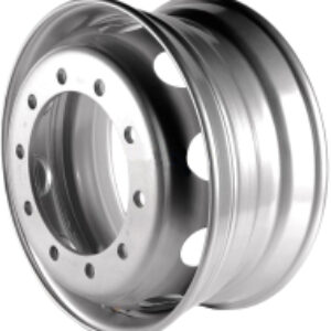 Штампованный диск 2237 22.5x9" 10x335мм DIA 281мм ET 161мм Серебристый 21век