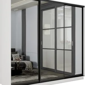 Шкаф-купе Румер-2 СШК 3.180.60-13.13.13 Н 3-х дверный 21век