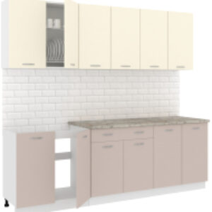 Кухонный гарнитур Корнелия Лира-лайт 2.4м 21век